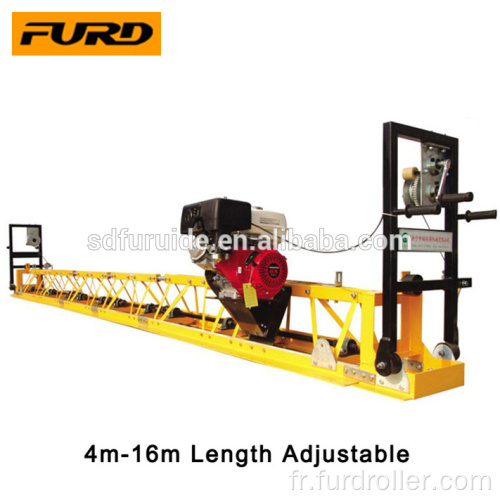 Chape en treillis de type modulaire pour la construction de routes en béton